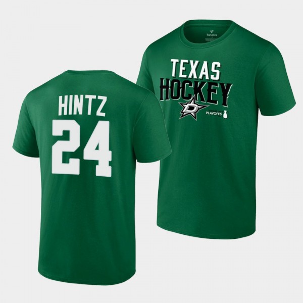 Esa Lindell Dallas Stars 2022 Stanley Cup Playoffs Hockey Green T-Shirt