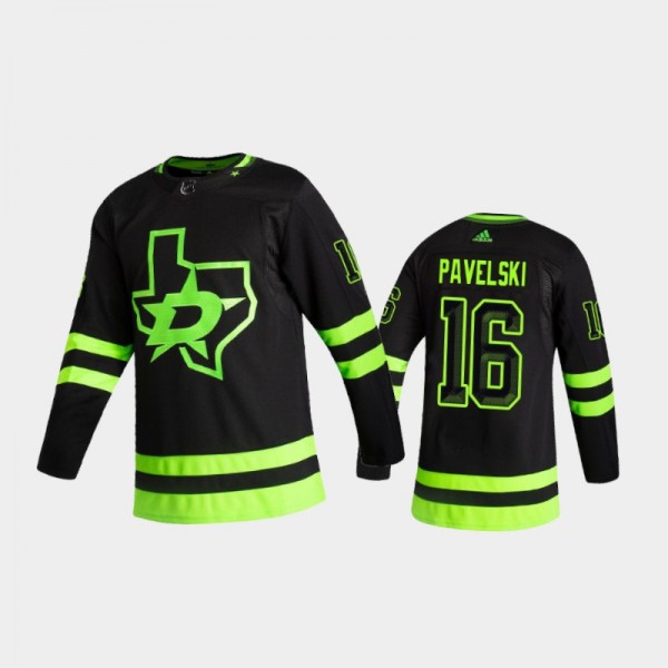 Dallas Stars Joe Pavelski #16 Alternate Black 2020-21 Blackout Authentic Jersey