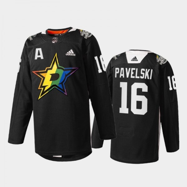 Joe Pavelski Dallas Stars Pride Night 2022 Jersey ...