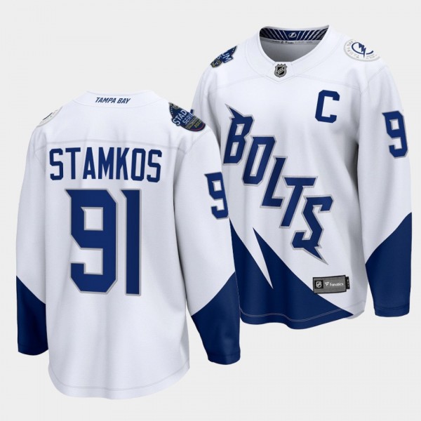 Steven Stamkos Lightning #91 2022 Stadium Series J...