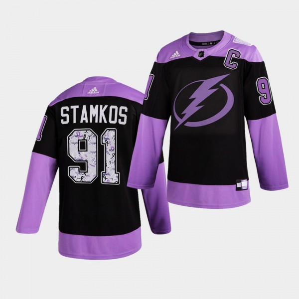 Tampa Bay Lightning Steven Stamkos HockeyFightsCan...