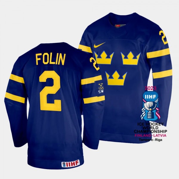 Christian Folin 2023 IIHF World Championship Swede...