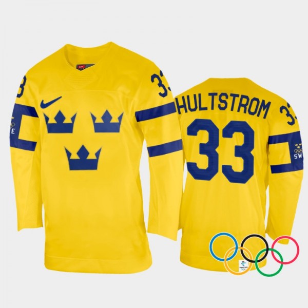 Sweden Hockey Linus Hultstrom 2022 Winter Olympics...