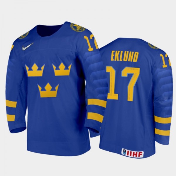 Sweden Hockey William Eklund 2022 IIHF World Junio...