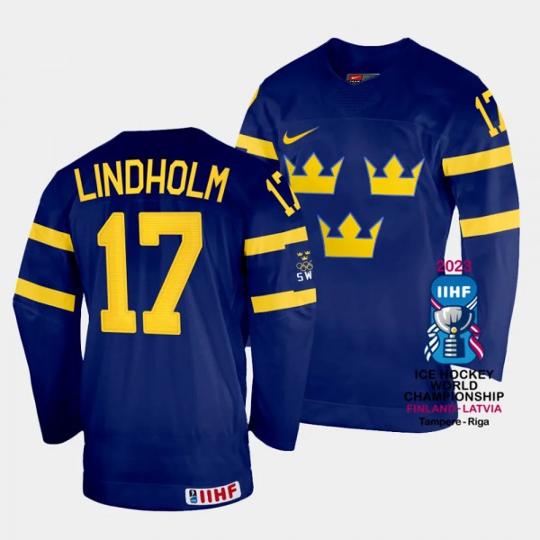 Par Lindholm 2023 IIHF World Championship Sweden #...