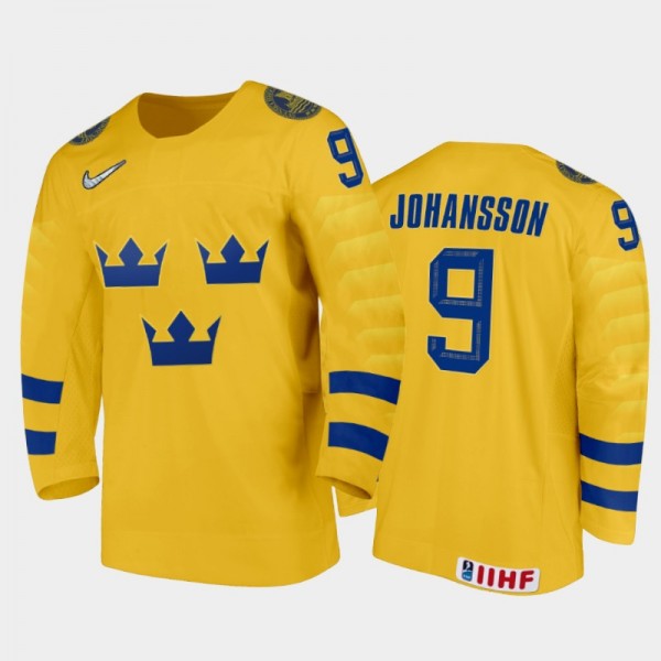 Men Sweden Team 2021 IIHF World Junior Championshi...