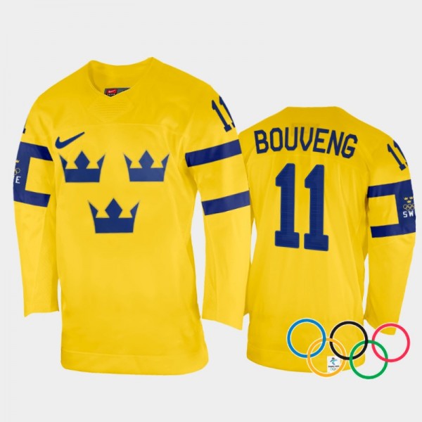 Josefin Bouveng Sweden Women's Hockey Yellow Home ...