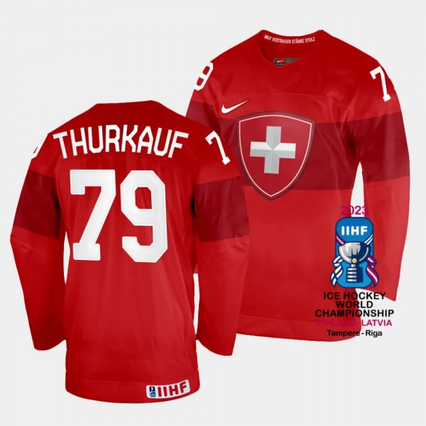 Calvin Thurkauf 2023 IIHF World Championship Switz...