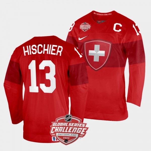 Nico Hischier 2022 NHL Global Series Switzerland #...