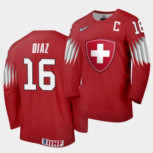 Raphael Diaz Switzerland Team 2021 IIHF World Cham...
