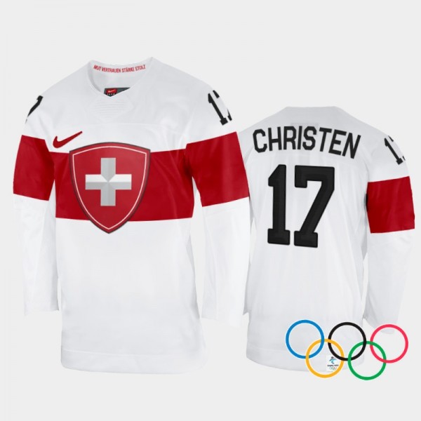 Switzerland Women's Hockey Lara Christen 2022 Wint...