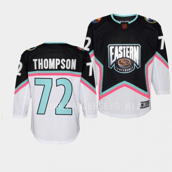 Buffalo Sabres #72 Tage Thompson 2023 NHL All-Star Eastern Conference Premier Black Youth Jersey