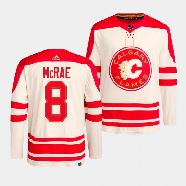 Tate McRae Calgary Flames 2023 NHL Heritage Classi...