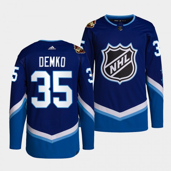 Thatcher Demko Canucks #35 2022 NHL All-Star Jersey Blue Western