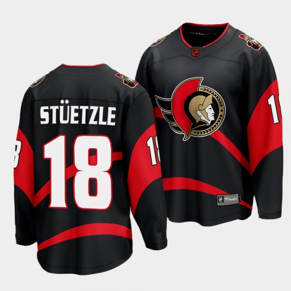Tim Stuetzle Ottawa Senators 2022 Special Edition 2.0 Black Breakaway Player Jersey Men's