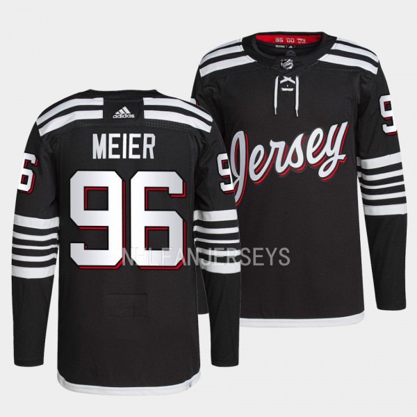 Timo Meier #96 New Jersey Devils Primegreen Authen...