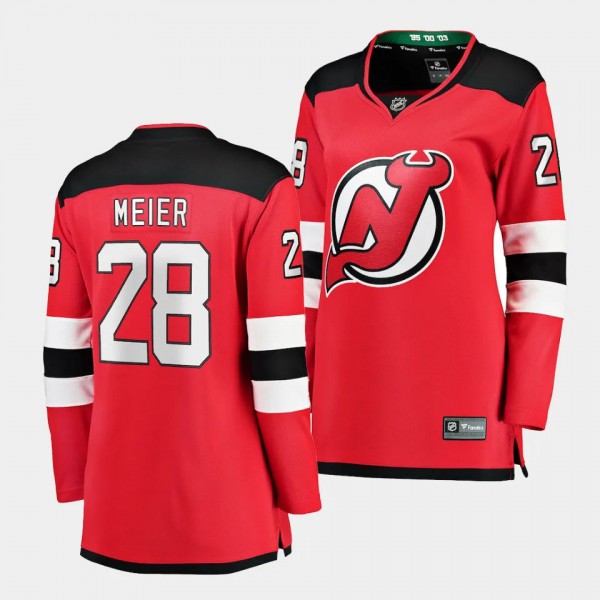 Timo Meier New Jersey Devils Home Women Breakaway ...