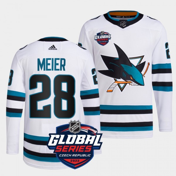 2022 Global Series Timo Meier San Jose Sharks Prim...