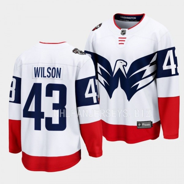 2023 NHL Stadium Series Tom Wilson Jersey Washingt...
