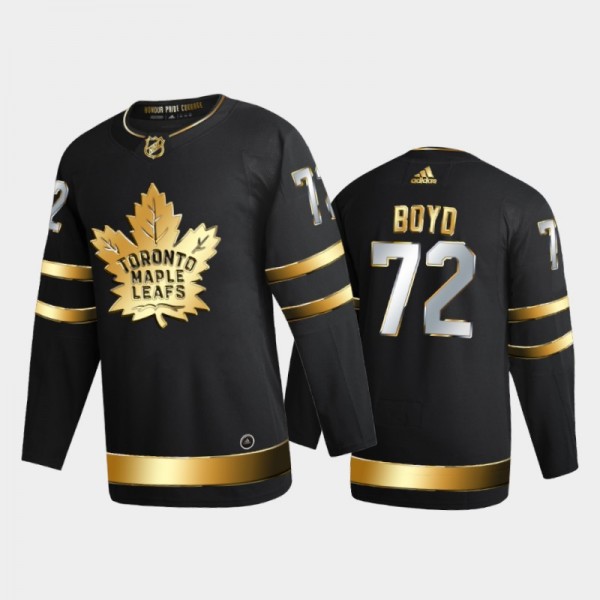 Toronto Maple Leafs Travis Boyd #72 2020-21 Authen...