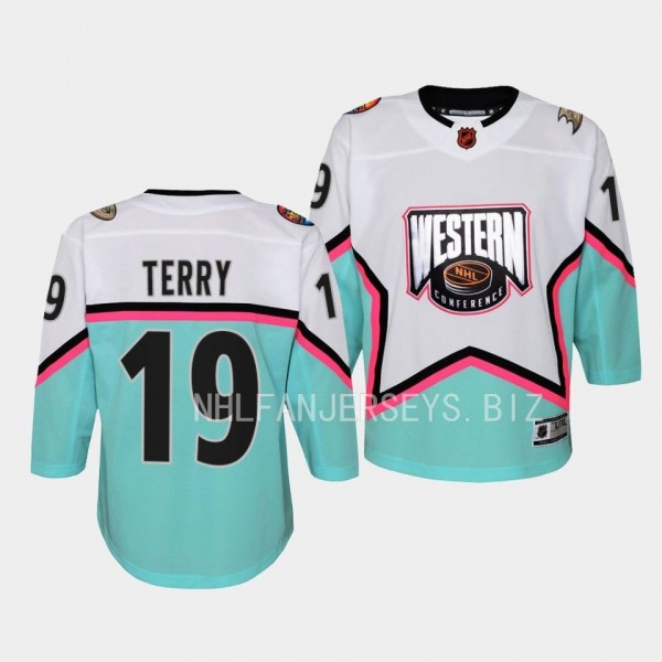 Anaheim Ducks #19 Troy Terry 2023 NHL All-Star Wes...