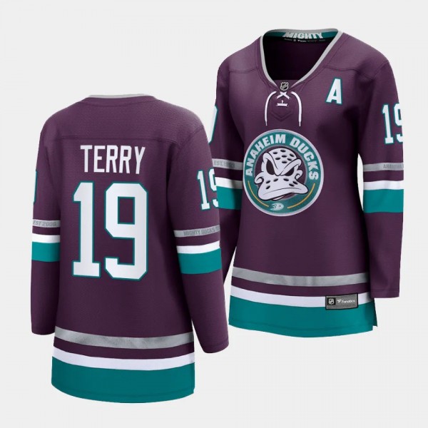 Anaheim Ducks Troy Terry 30th Anniversary Premier ...
