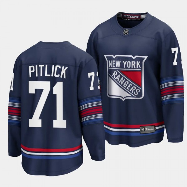 New York Rangers Tyler Pitlick 2023-24 Alternate N...