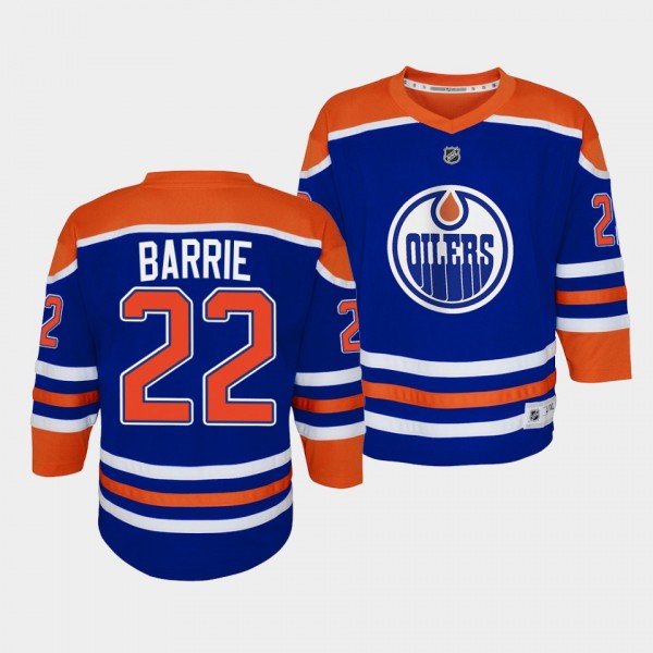 Tyson Barrie Edmonton Oilers Youth Jersey 2022-23 Home Royal Replica Player Jersey