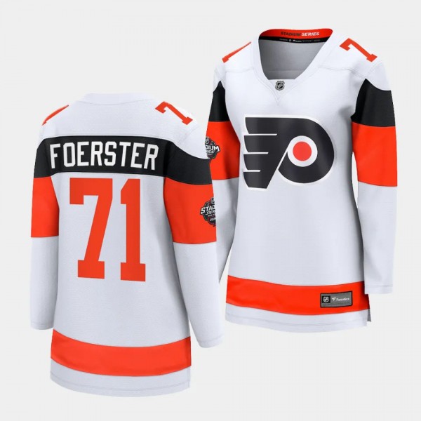 Tyson Foerster Philadelphia Flyers 2024 NHL Stadiu...