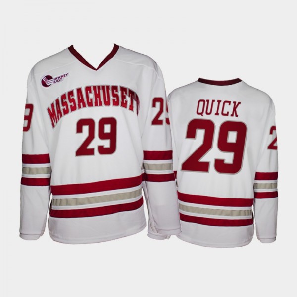 UMass Minutemen Jonathan Quick #29 College Hockey ...