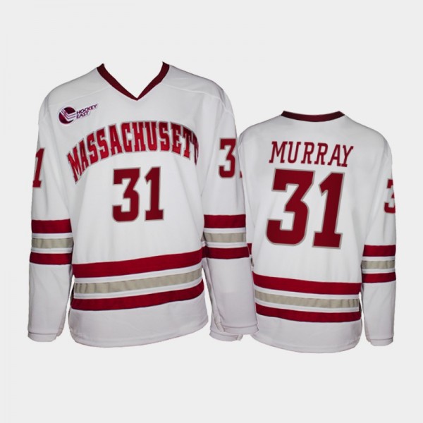UMass Minutemen Matt Murray #31 College Hockey Whi...