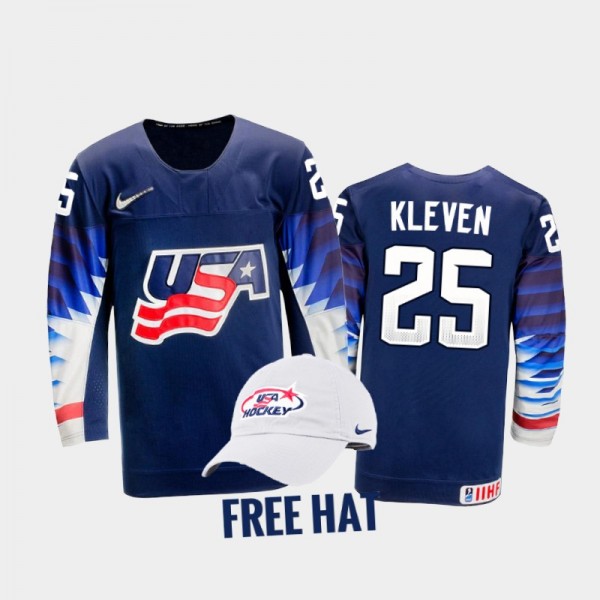 USA Hockey Tyler Kleven 2022 IIHF World Junior Cha...