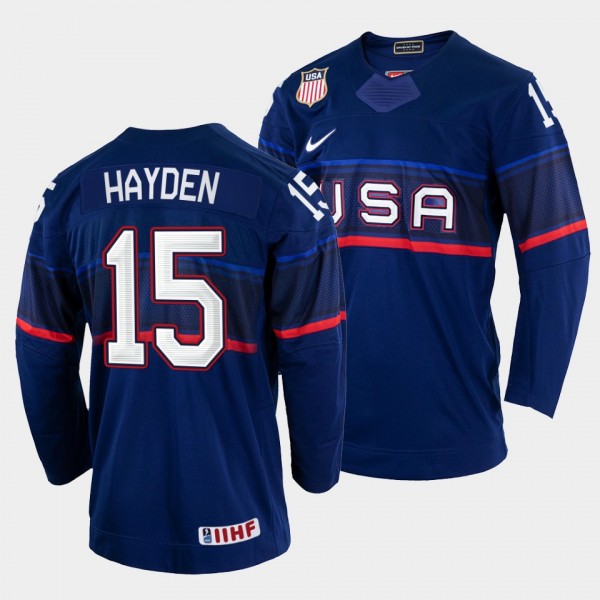 John Hayden 2022 IIHF World Championship USA Hocke...