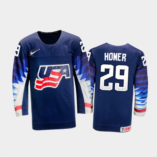 Men's USA Team 2021 IIHF U18 World Championship Gi...