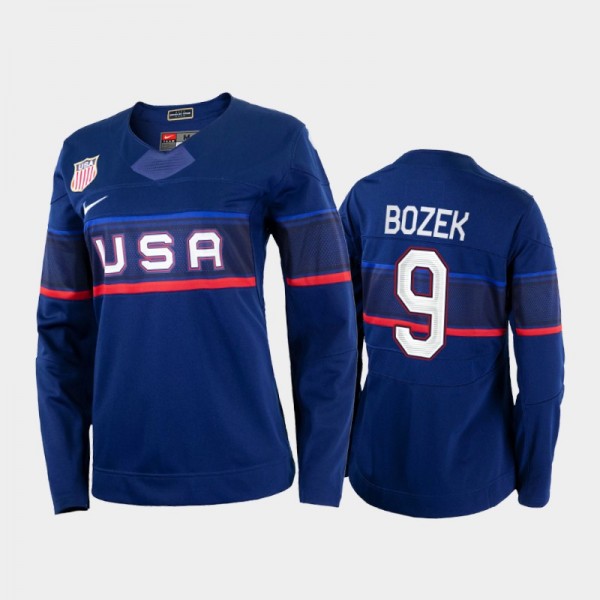 Megan Bozek USA Women's Hockey 2022 Beijing Winter...