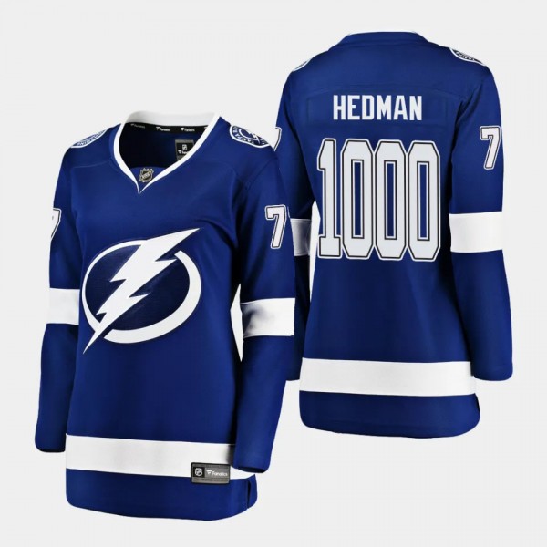 Tampa Bay Lightning Victor Hedman 1000 Career Game...