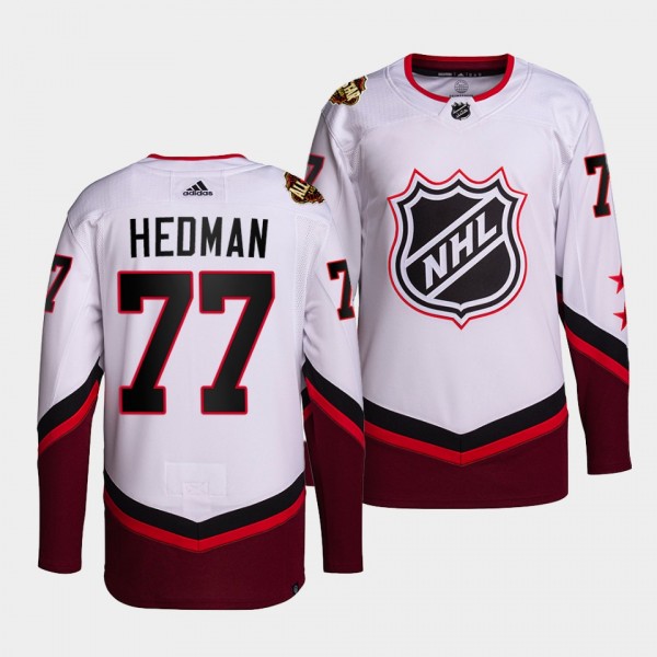 Tampa Bay Lightning Victor Hedman 2022 NHL All-Star #77 Red Jersey Eastern