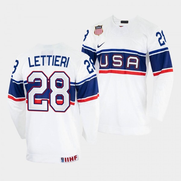 USA 2022 IIHF World Championship Vinni Lettieri #2...