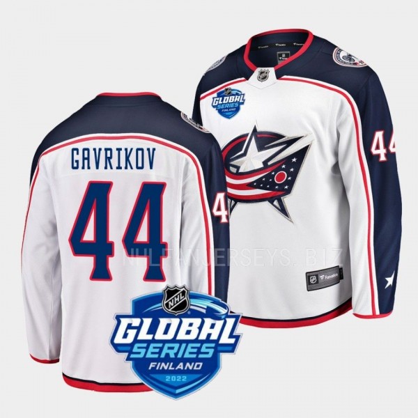 Vladislav Gavrikov Columbus Blue Jackets 2022 NHL ...