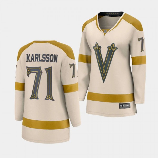 William Karlsson Vegas Golden Knights 2024 NHL Winter Classic Women Breakaway Player 71 Jersey