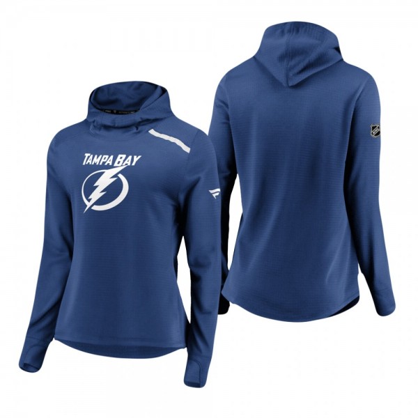 Women's Tampa Bay Lightning Blue Authentic Pro Rin...