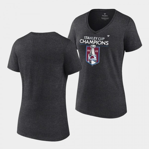 T-Shirt Avalanche 2022 Stanley Cup Champions Women