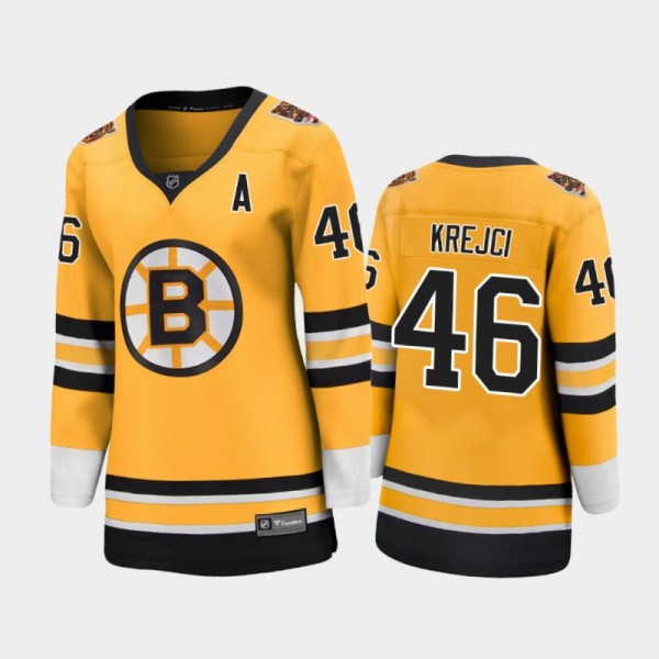 Women Boston Bruins David Krejci #46 2021 Special ...