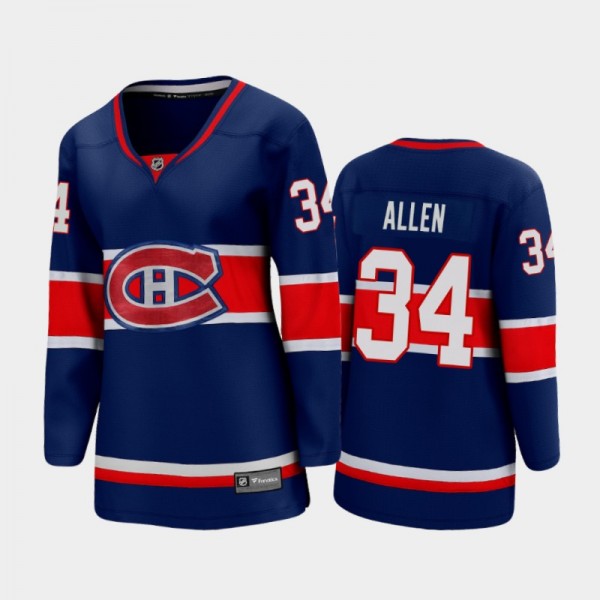 2020-21 Women's Montreal Canadiens Jake Allen #34 ...