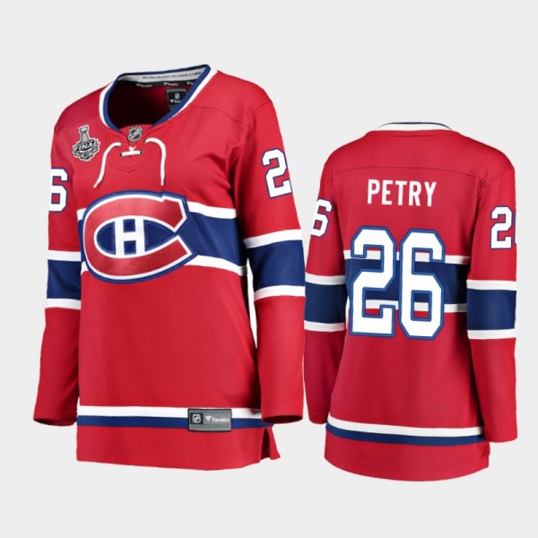 Women Montreal Canadiens Jeff Petry #26 2021 Stanl...