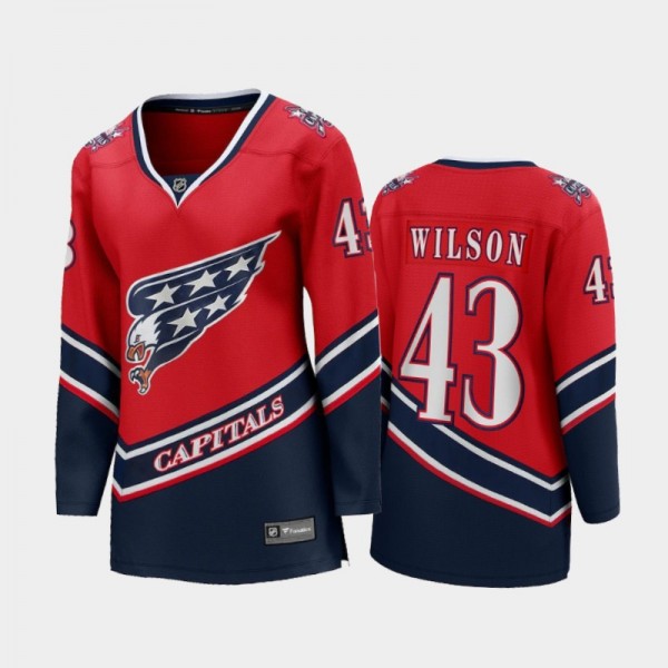 2020-21 Women's Washington Capitals Tom Wilson #43...