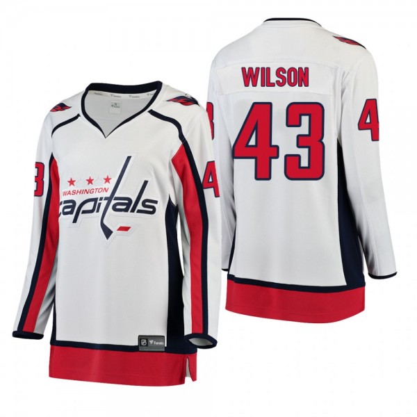 Women's Tom Wilson #43 Washington Capitals Away Br...