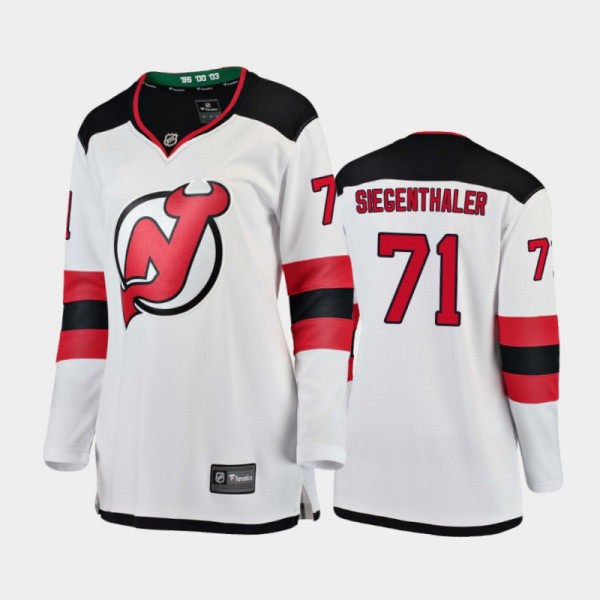2021 Women New Jersey Devils Jonas Siegenthaler #7...