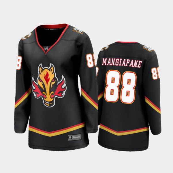 Women Calgary Flames Andrew Mangiapane #88 2021 Sp...