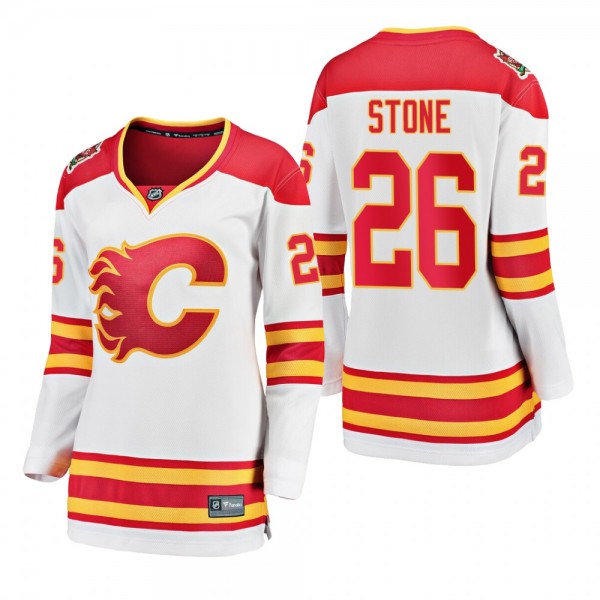 Women's Michael Stone #26 Flames 2019 Heritage Cla...